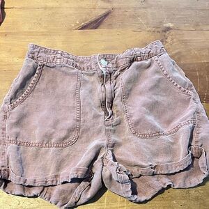 C&C California Dusty Pink Women's Cargo Shorts